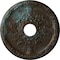 Ekena Millwork Antioch Ceiling Medallion (Canopies up to 3 1/2"), 18"OD x 3 1/2"ID x 1 3/8"P, Bronze Blue Patina CM18SEBBS - alternate 1
